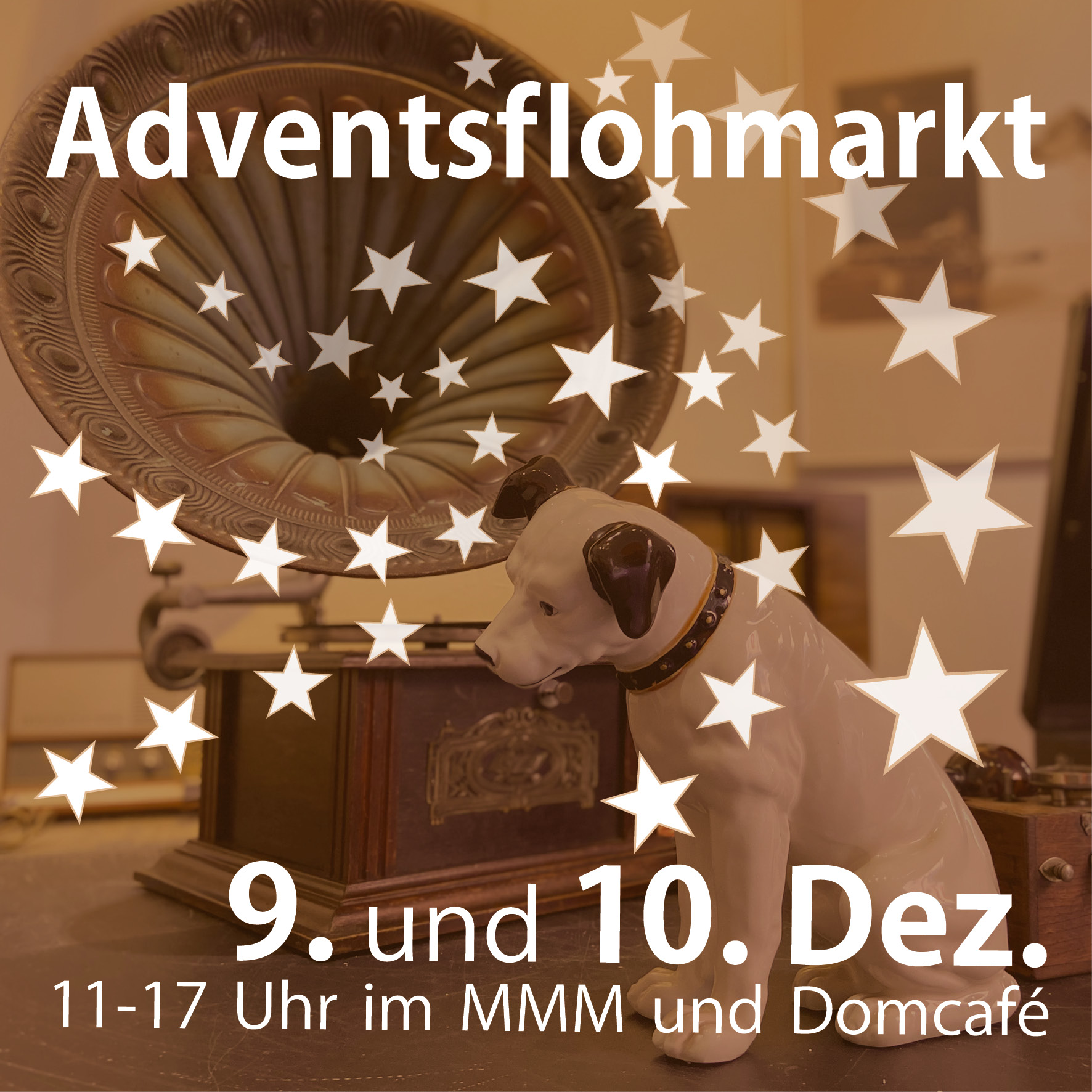 Es weihnachtet sehr: Adventsflohmarkt im MMM am 9. und 10. Dezember!